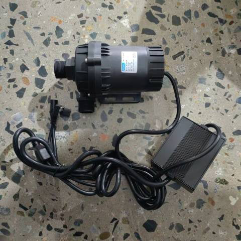 JDPUMP WP-DC60 Mini Submersible Water Pump DC 12/24 V mini dc motor water pump 950 for Cold Plunge 1/2HP 1HP chiller bathtub conversion