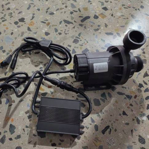JDPUMP WP-DC60 Mini Submersible Water Pump DC 12/24 V mini dc motor water pump 950 for Cold Plunge 1/2HP 1HP chiller bathtub conversion