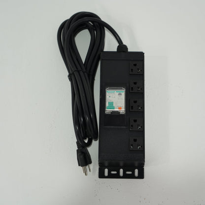 JDPUMP High Quality Power Strip US Cabinet Socket Outlet Power Distribution with Switch & Overload Protection 125V