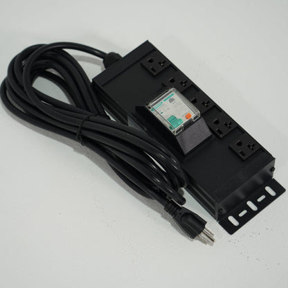 JDPUMP High Quality Power Strip US Cabinet Socket Outlet Power Distribution with Switch & Overload Protection 125V