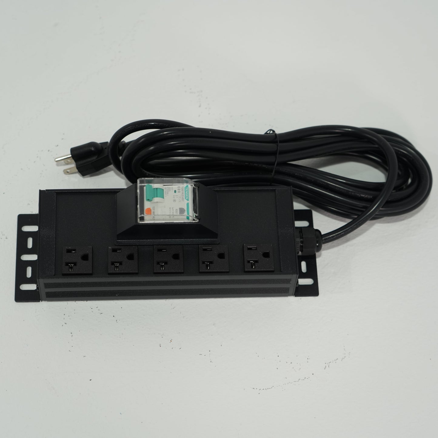 JDPUMP High Quality Power Strip US Cabinet Socket Outlet Power Distribution with Switch & Overload Protection 125V