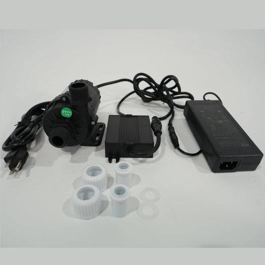 JDPUMP WP-DC60 Mini Submersible Water Pump DC 12/24 V mini dc motor water pump 950 for Cold Plunge 1/2HP 1HP chiller bathtub conversion