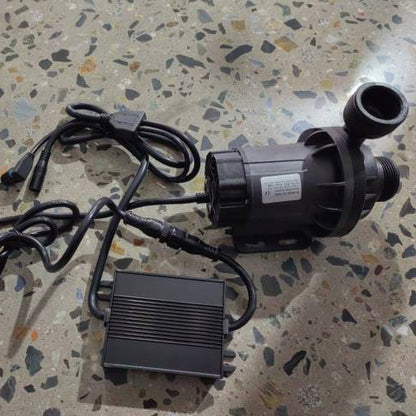JDPUMP WP-DC60 Mini Submersible Water Pump DC 12/24 V mini dc motor water pump 950 for Cold Plunge 1/2HP 1HP chiller bathtub conversion