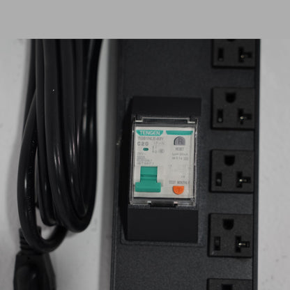JDPUMP High Quality Power Strip US Cabinet Socket Outlet Power Distribution with Switch & Overload Protection 125V