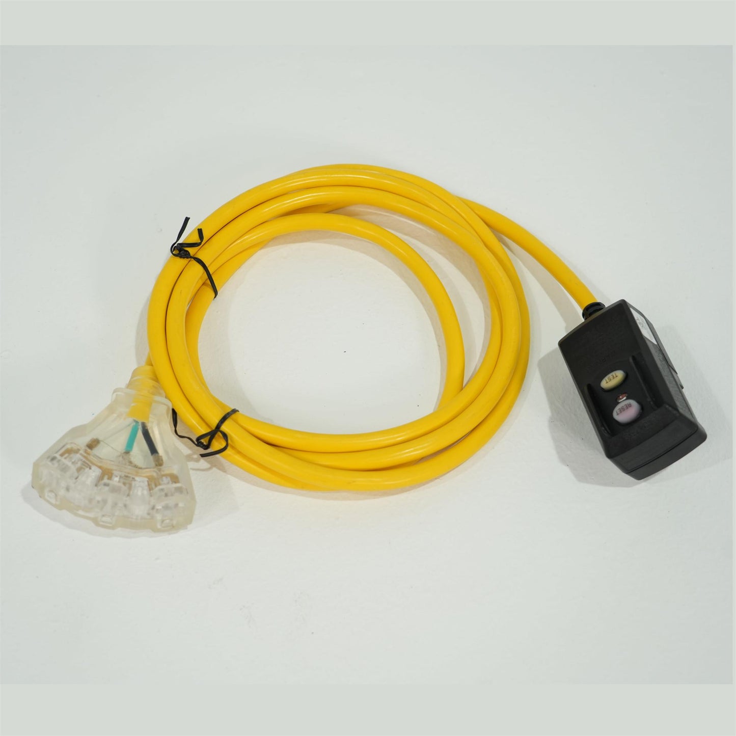 JDPUMP Outdoor Triple Tap Power Cords Extension Cords With Indicator Light Electric Cord