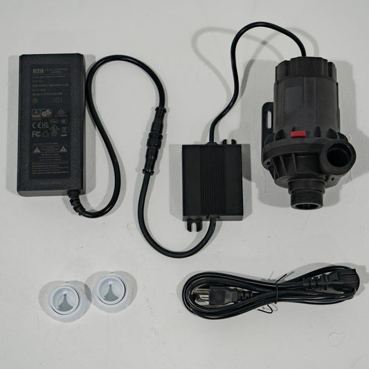 JDPUMP WP-DC80A/G/F DC24V Water Pump for Pet Water Fountain and Water Cooling for Cold Plunge 1/2HP 1HP chiller bathtub conversion