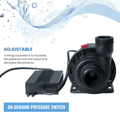 JDPUMP WP-DC80A/G/F DC24V Water Pump for Pet Water Fountain and Water Cooling for Cold Plunge 1/2HP 1HP chiller bathtub conversion